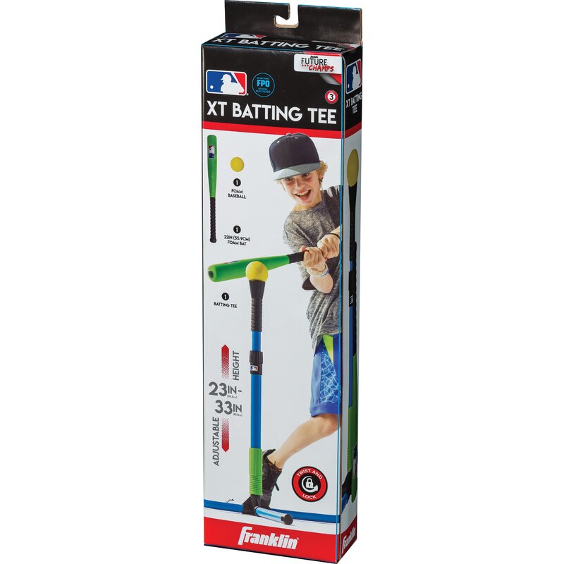 Franklin Sports MLB XT Youth Batting Tee Foam Set